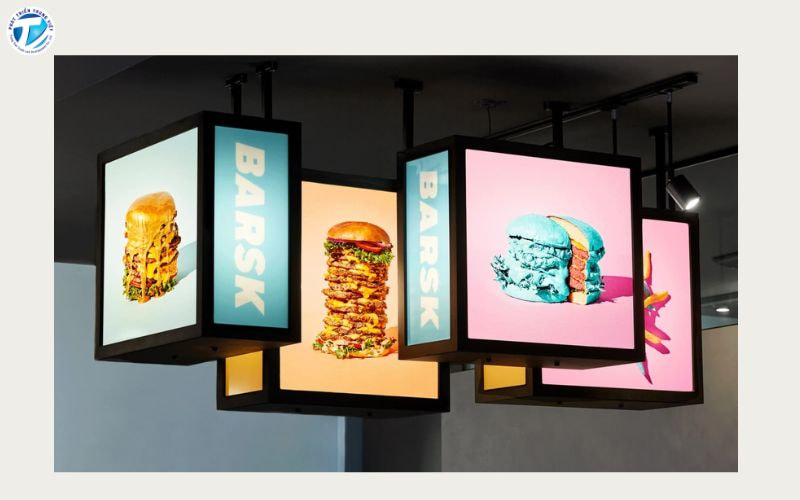 Backlit Film màu in đậm, chuẩn và có chiều sâu hơn nhiều